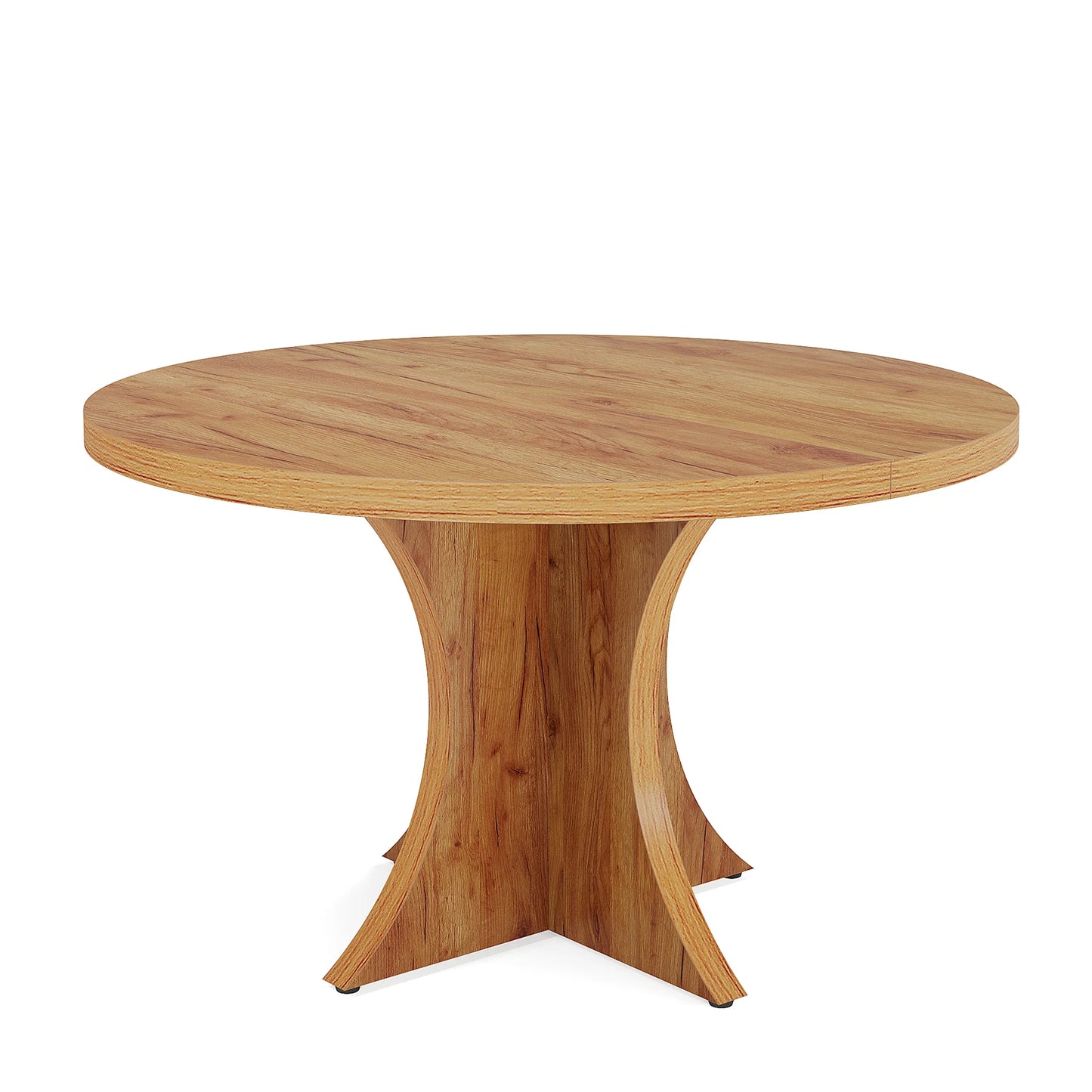 Farmhouse Kitchen/Wood Dining Table w/Pedestal Base