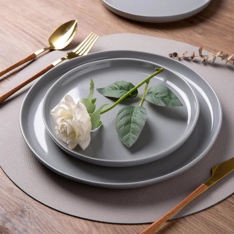 Ceramic Hand-painted Scratch Resistant Dinnerware Sets for 4