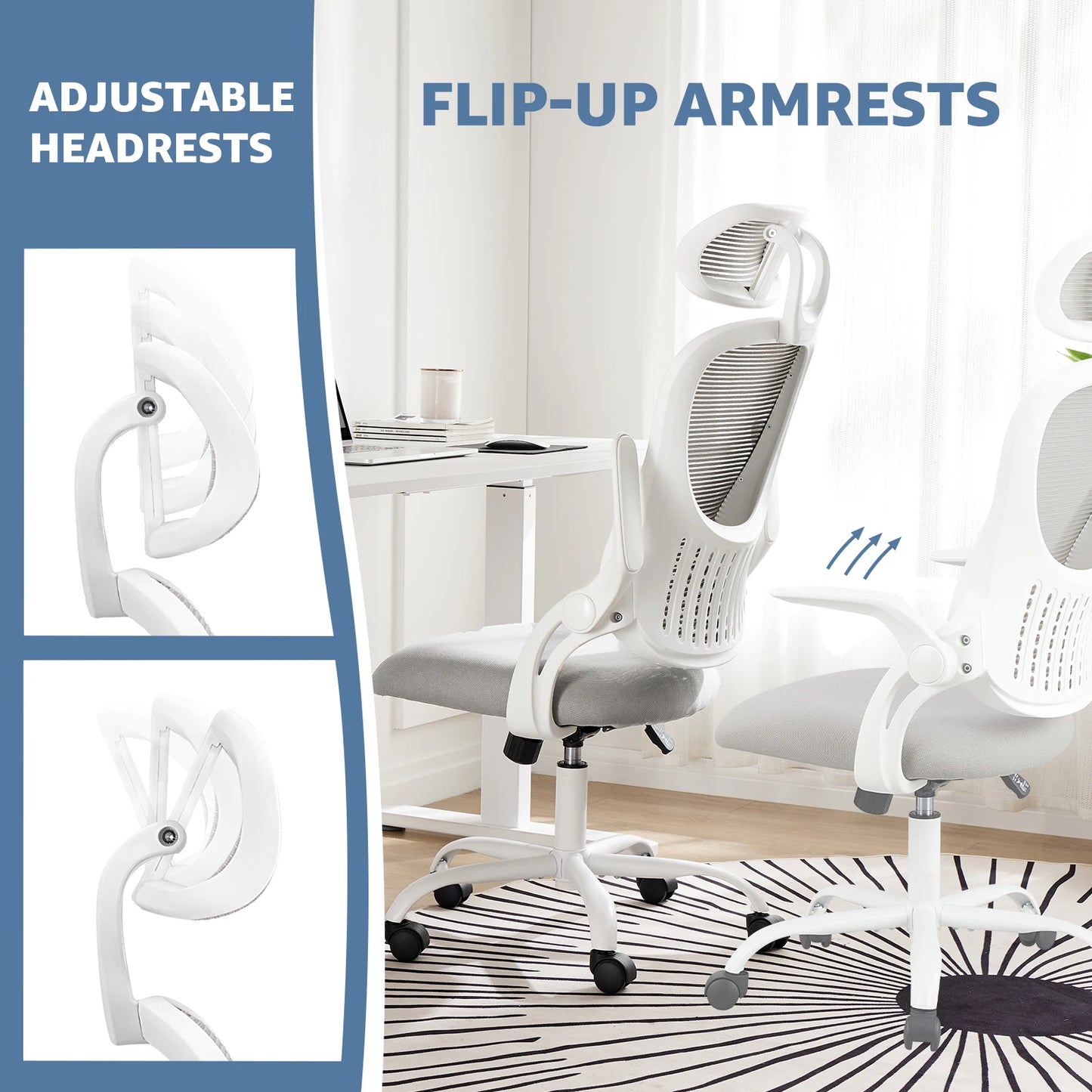 Comfortable Ergonomic Home Office Computer Desk Chair
