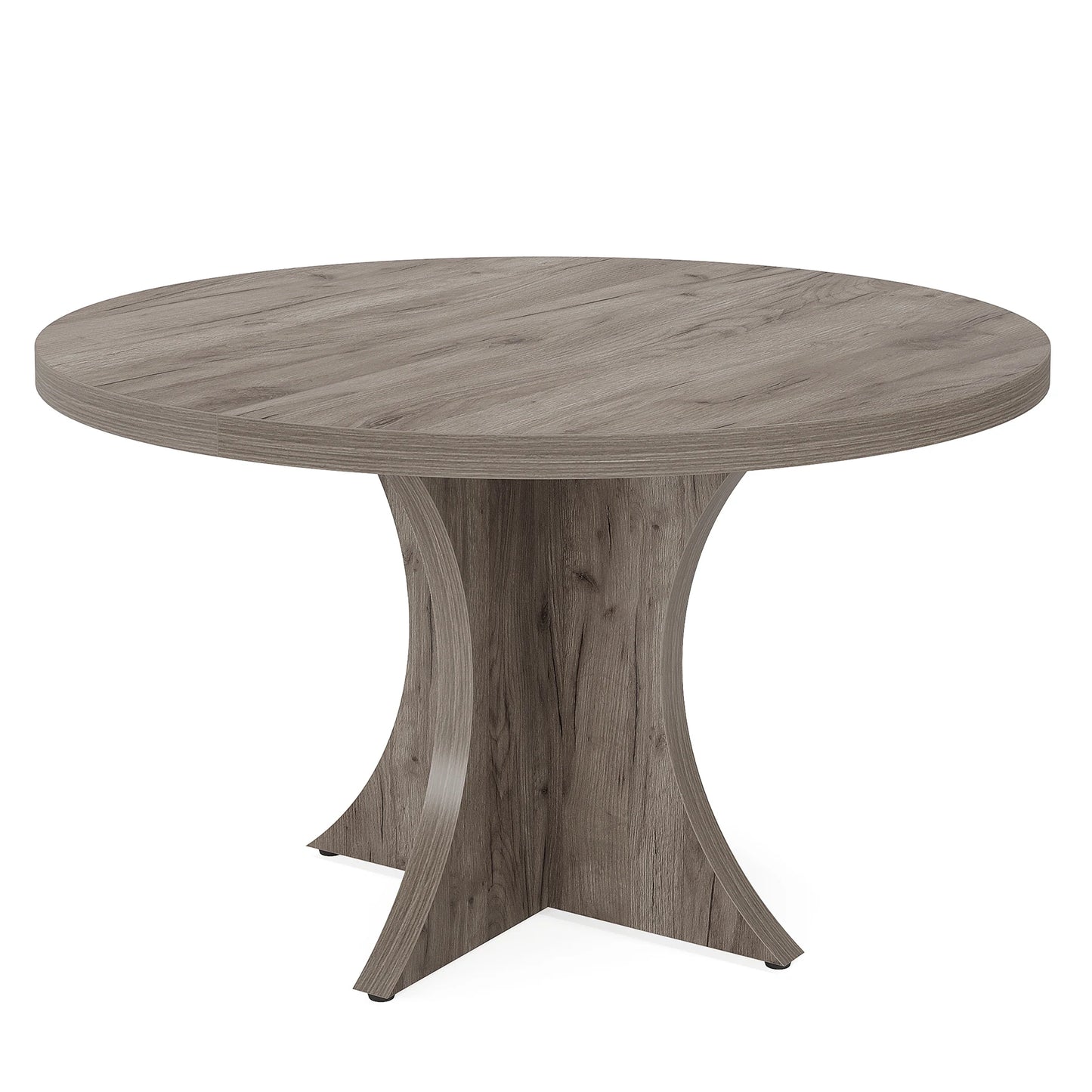Farmhouse Kitchen/Wood Dining Table w/Pedestal Base