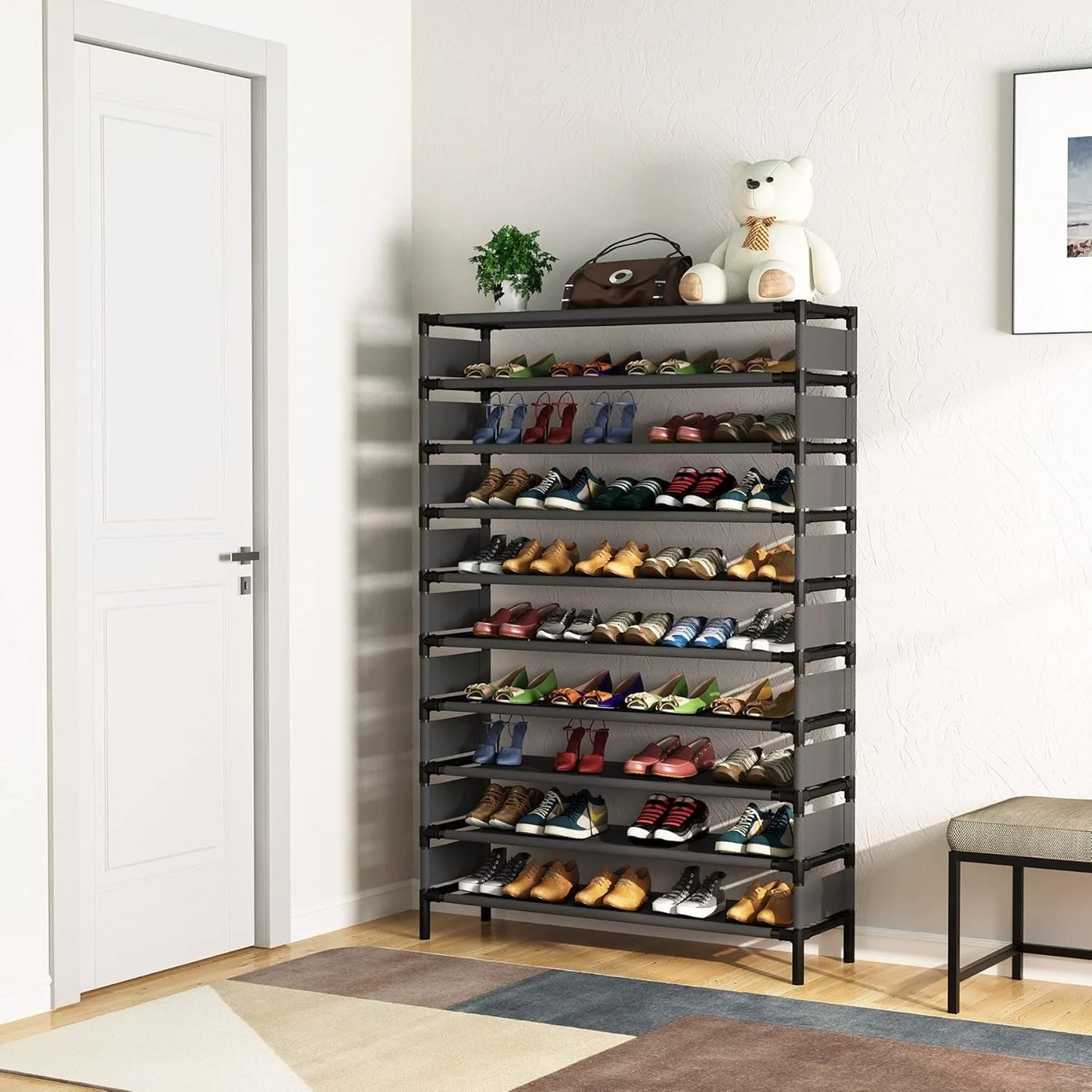 Multi-layer Storage Rack for Bedroom Furniture/Shoe Shelf