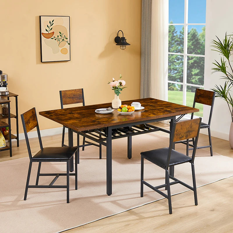 Vintage Folding Dining Table 1.2 inches thick For Dining Room