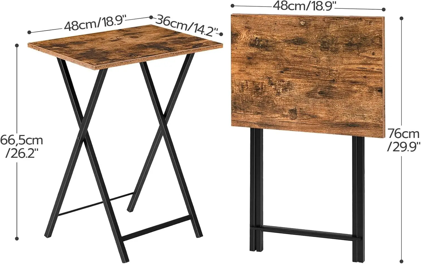 Folding TV Tray Tables