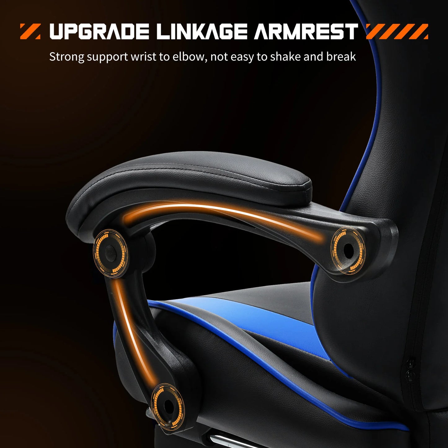 Ergonomic Racing Gaming PU Leather Chair for Office
