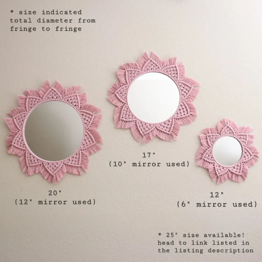 Decorative Pink Wall Art Trendy Boho Nursery Decor