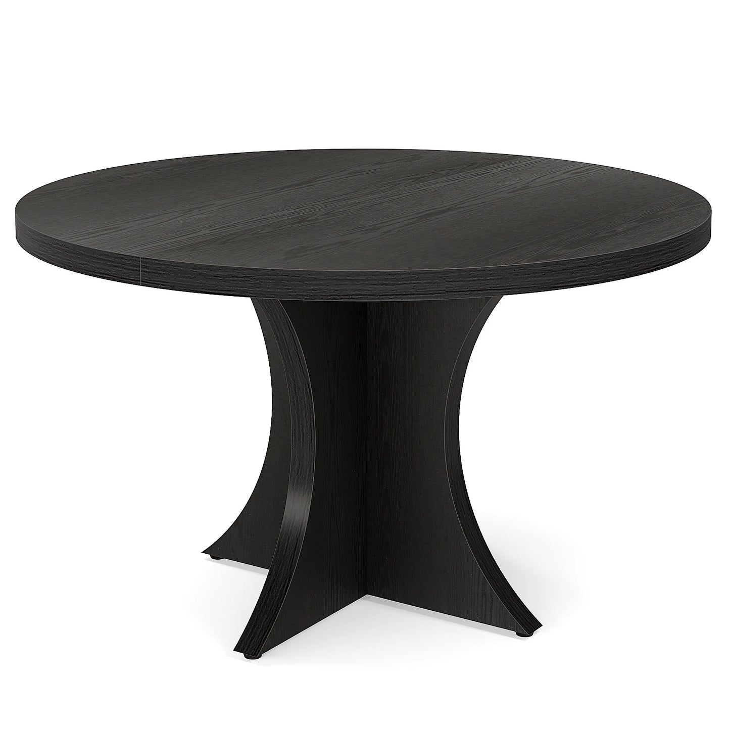 Farmhouse Kitchen/Wood Dining Table w/Pedestal Base