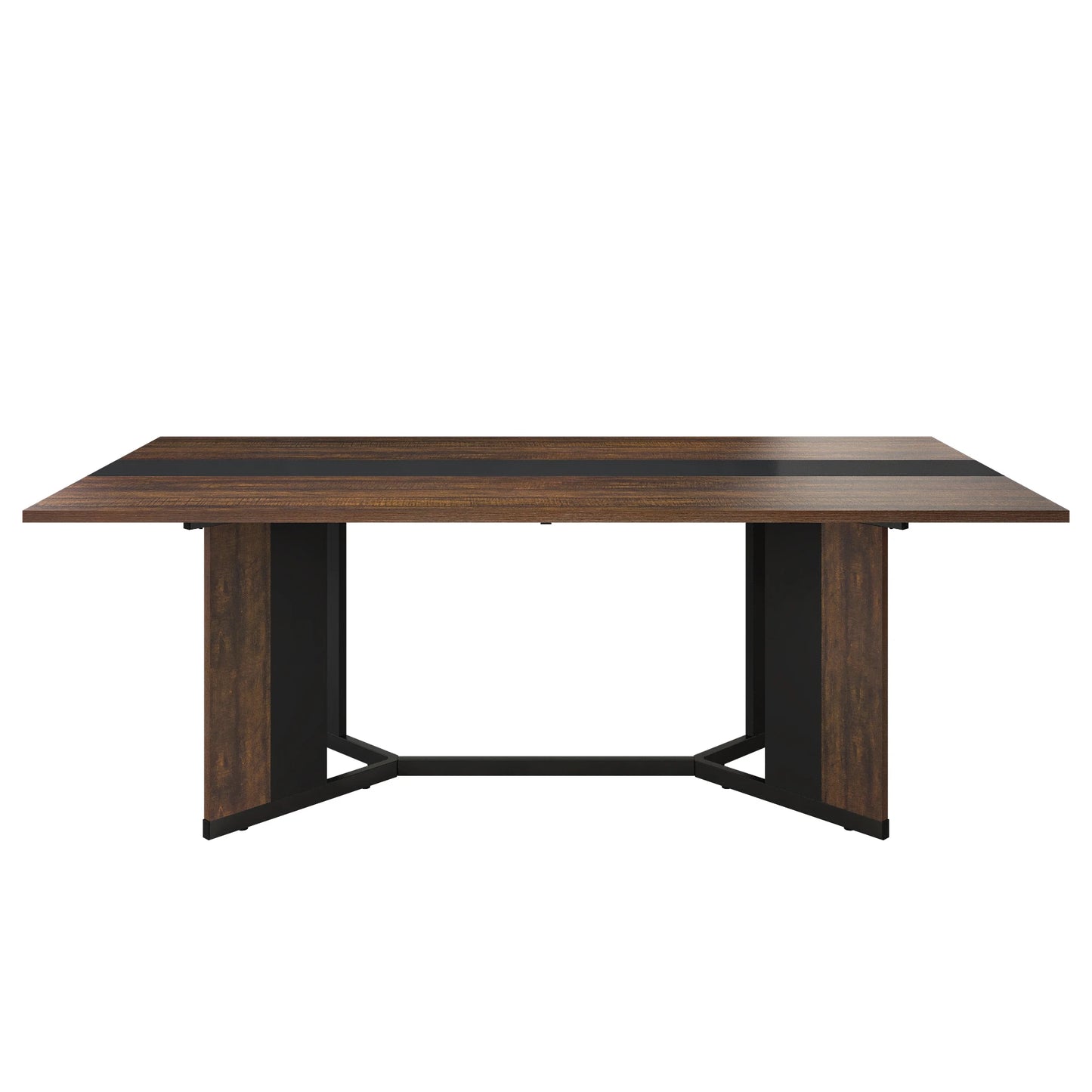 Large Family Rectangular White Dining Table