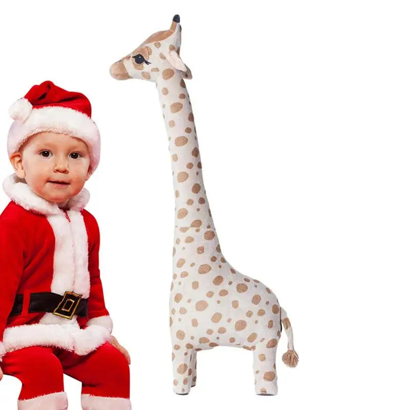 Giraffe Plush Sleeping Doll Toy For Baby Room
