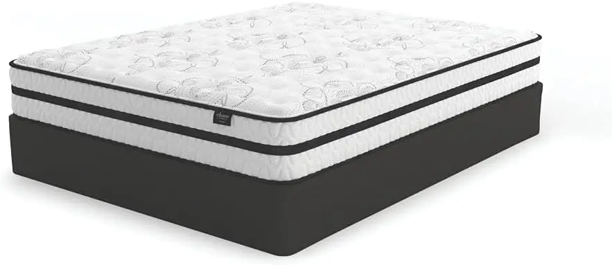 12 Inch Medium/Firm Hybrid Mattress w/Cooling Gel Memory Foam