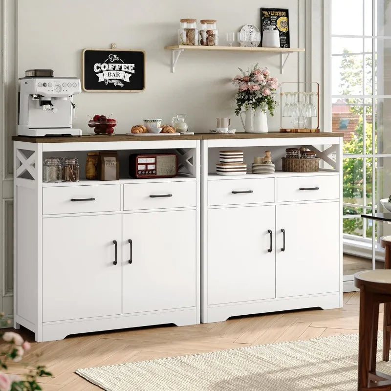 Modern Farmhouse Kitchen Storage Cabinet