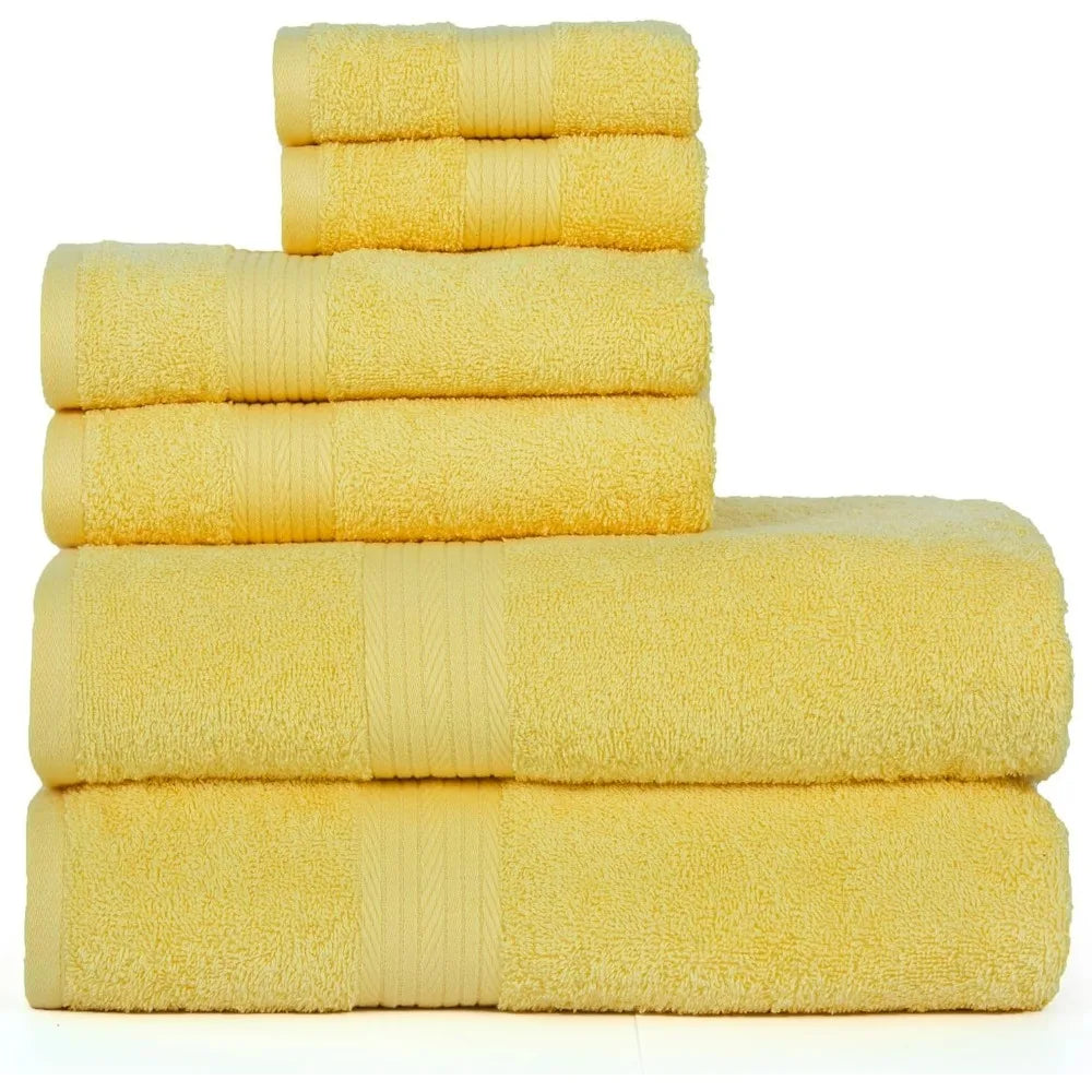 Cotton Bathroom Towels Sets