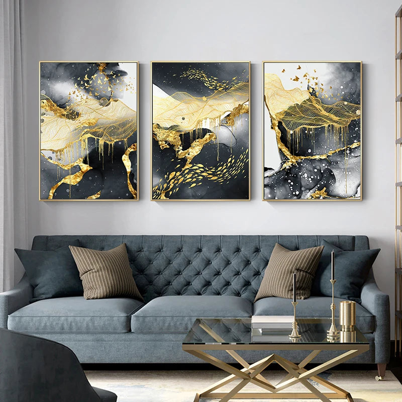 Abstract Classic Canvas Art Painting/Wall Design