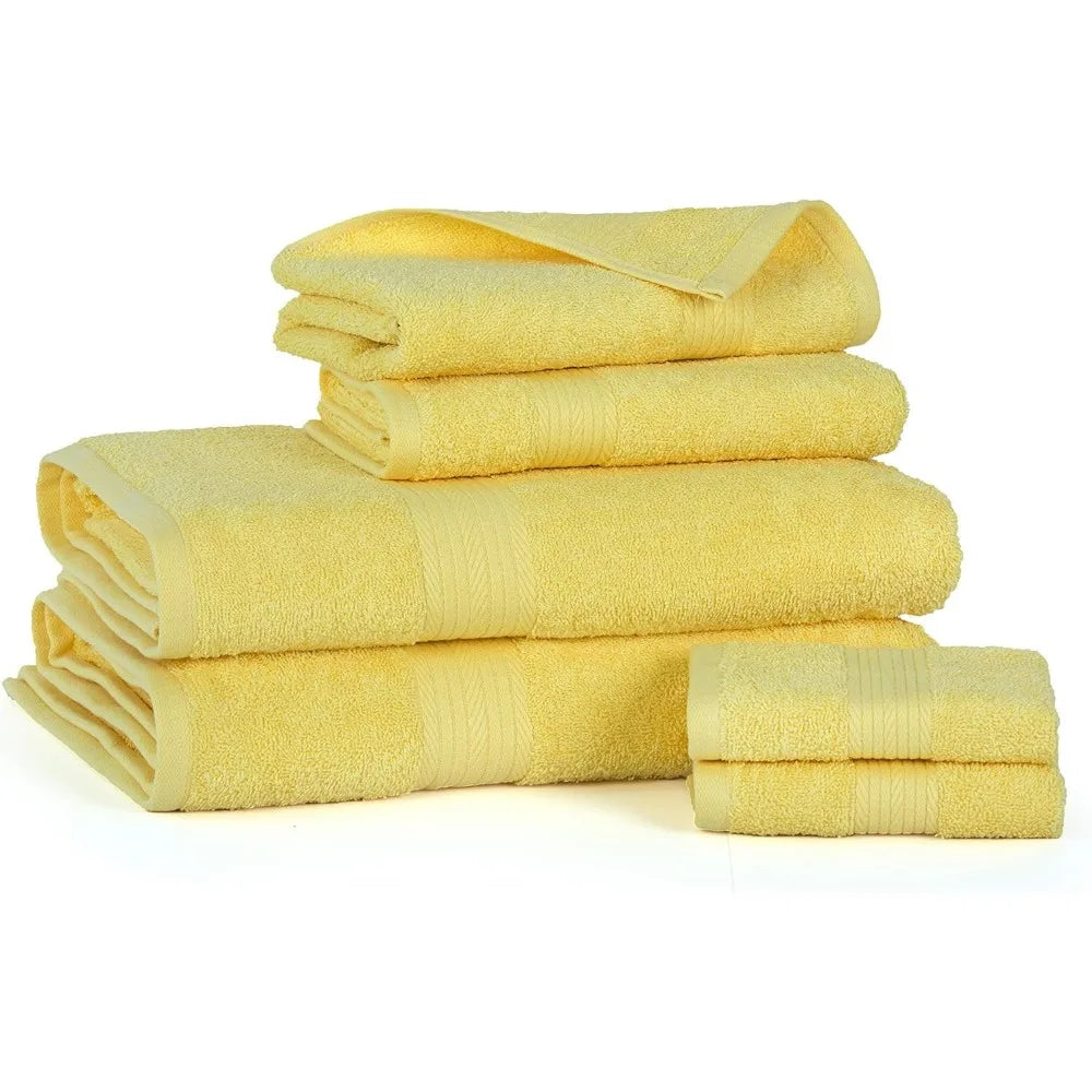 Cotton Bathroom Towels Sets