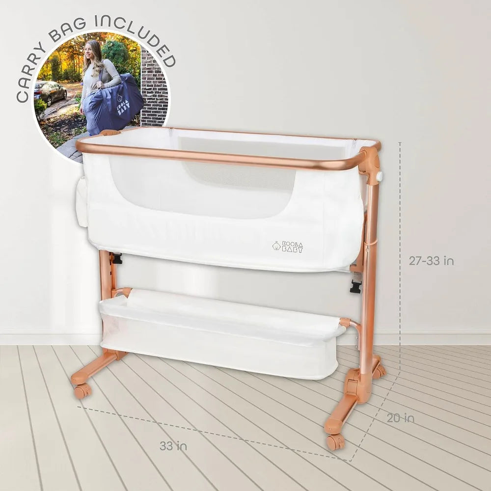 Bedside Bassinet/Bedside Sleeper/Portable Crib for Baby