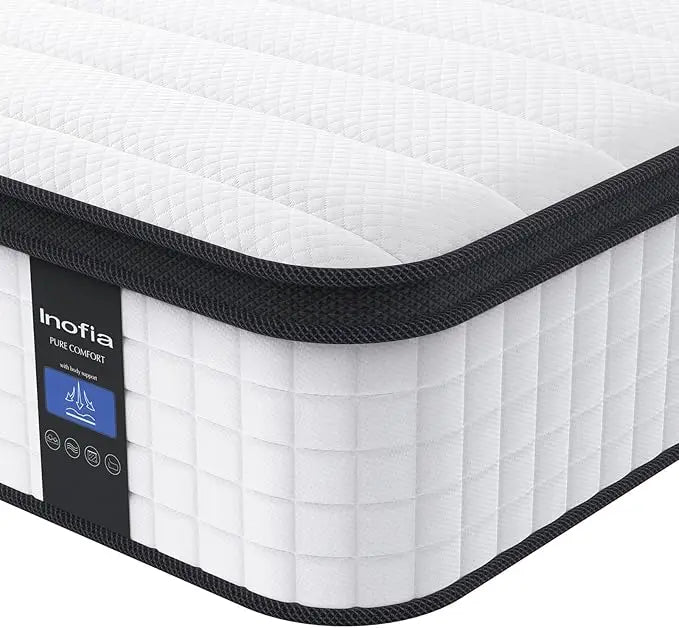 King Size Hybrid Mattress w/Memory Foam Layer