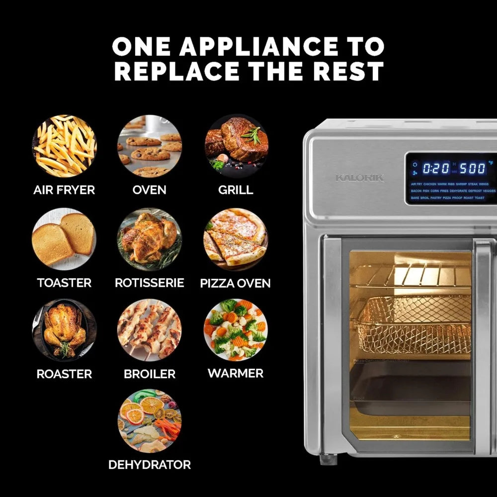 Digital Air Fryer Combo Oven-21 Presets