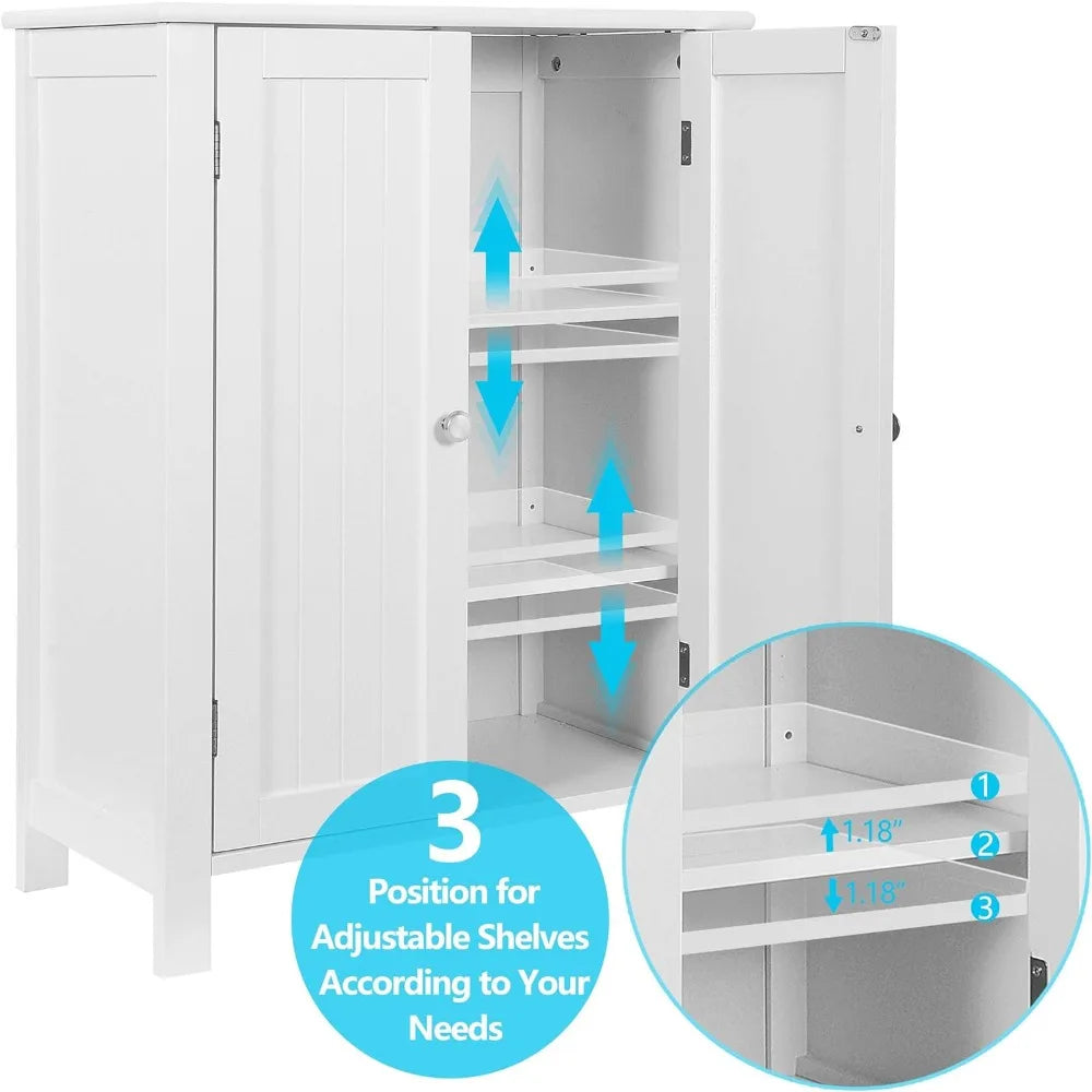 Modern Bathroom Floor Storage Cabinet