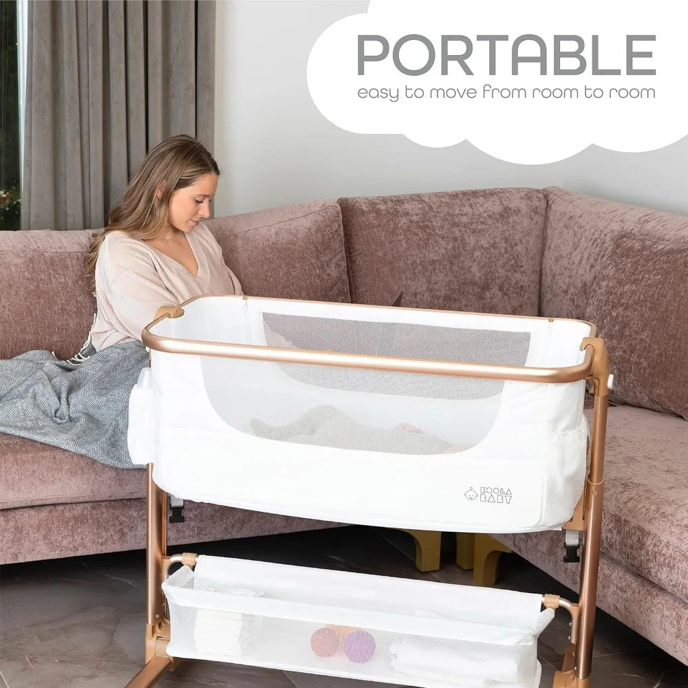 Bedside Bassinet/Bedside Sleeper/Portable Crib for Baby