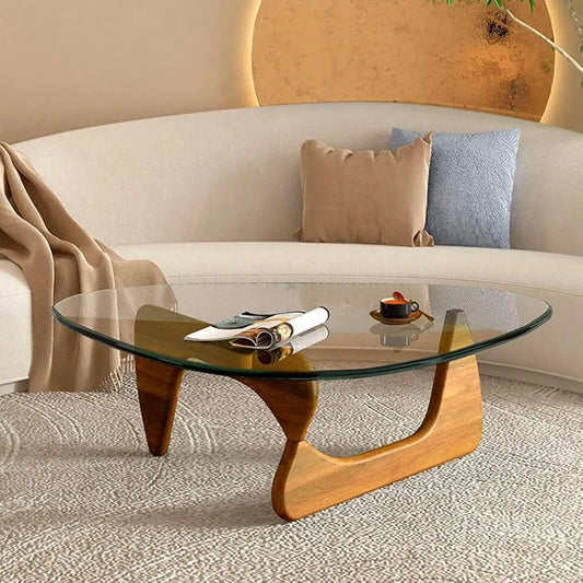 Glass Coffee Tables for Living Room-Triangle