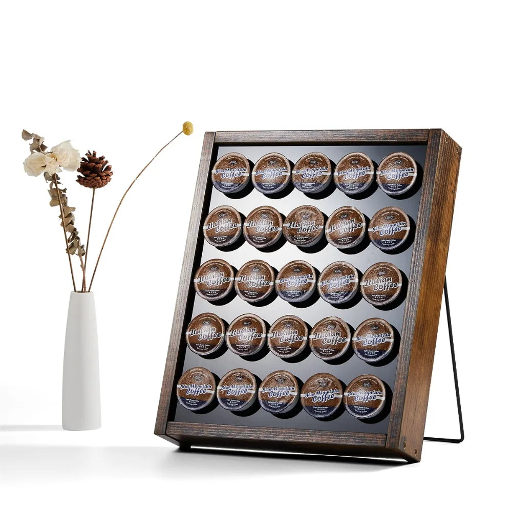 Wooden K Cup Holders Holds 25 Pods