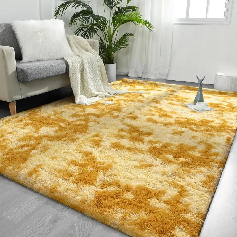 Large Modern Indoor Fuzzy Rugs