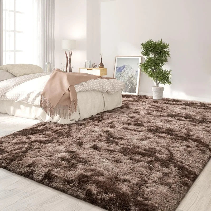 Large Modern Indoor Fuzzy Rugs