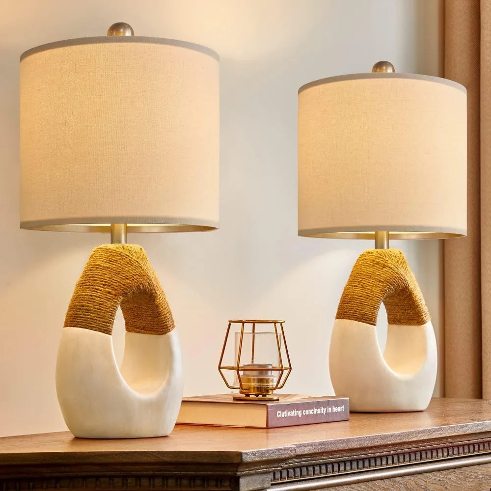 Table Lamps for Bedroom Living Room Set 2