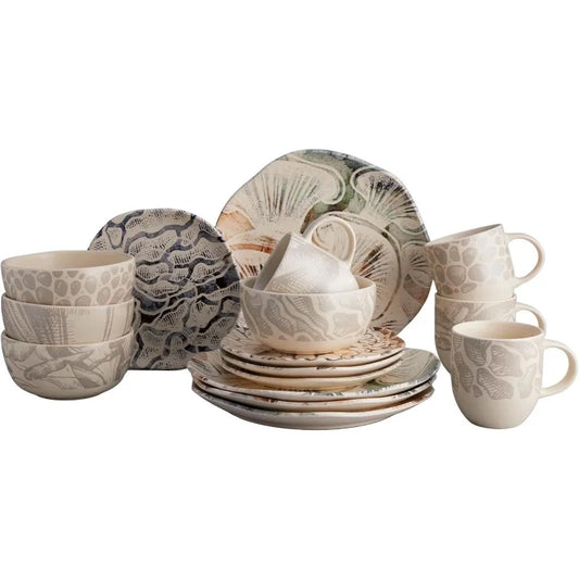 Mushrooms Inspired Design Dinnerware Set