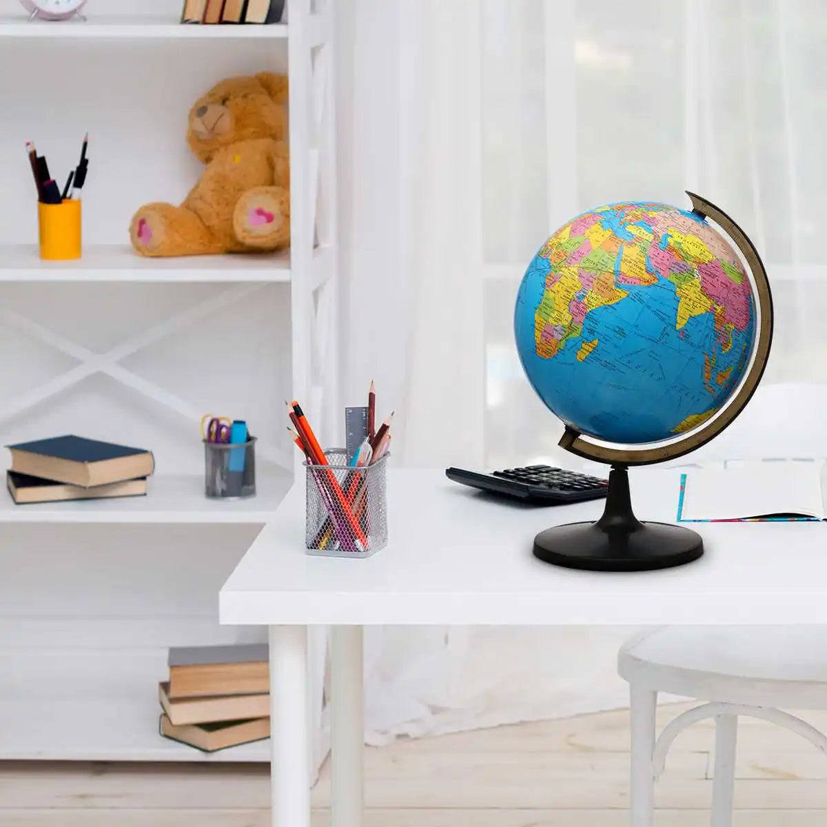 Globe Model World Map for Home Office