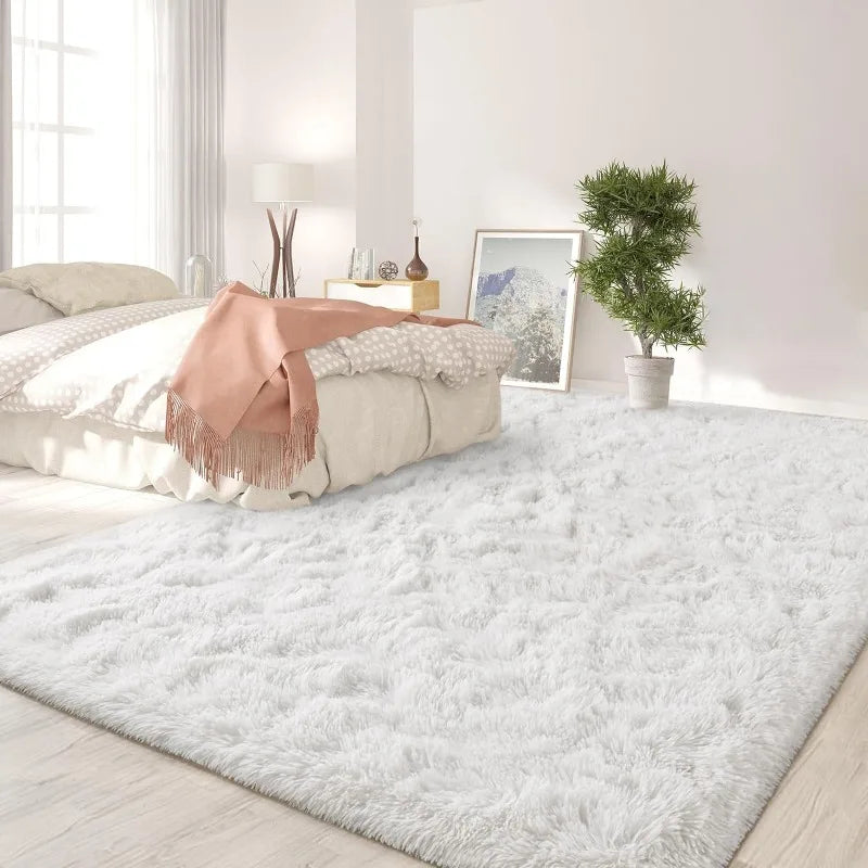 Large Modern Indoor Fuzzy Rugs