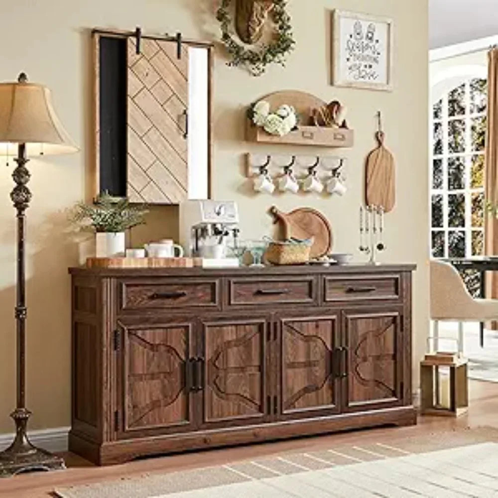 Large Buffet Sideboard Cabinet for Dining Room