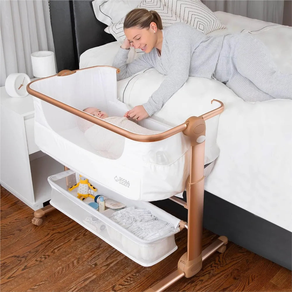 Bedside Bassinet/Bedside Sleeper/Portable Crib for Baby