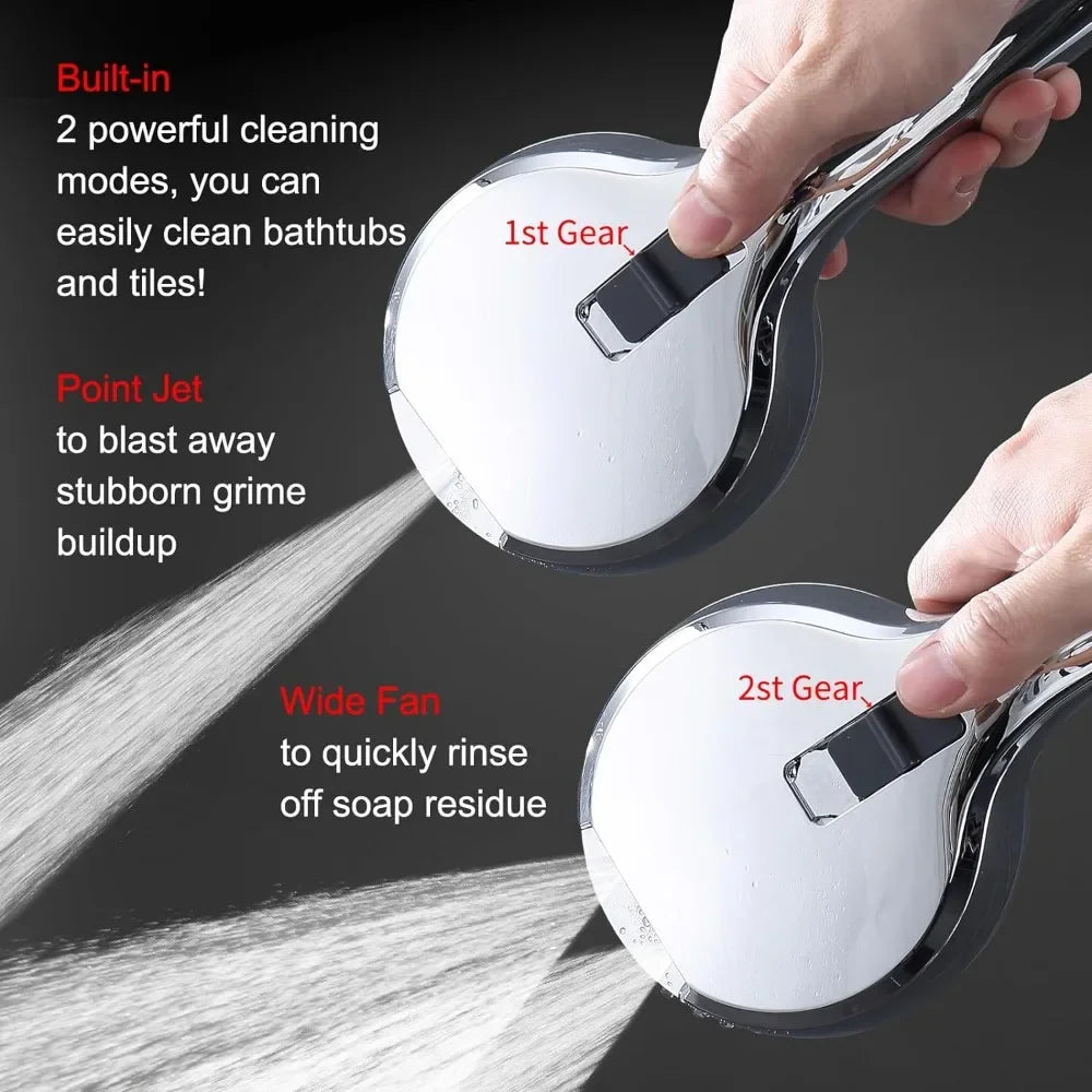 High Pressure Shower Head w/Handheld Spray Combo