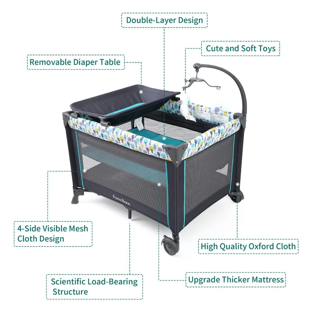 Portable Cribs for Baby/Multifunctional