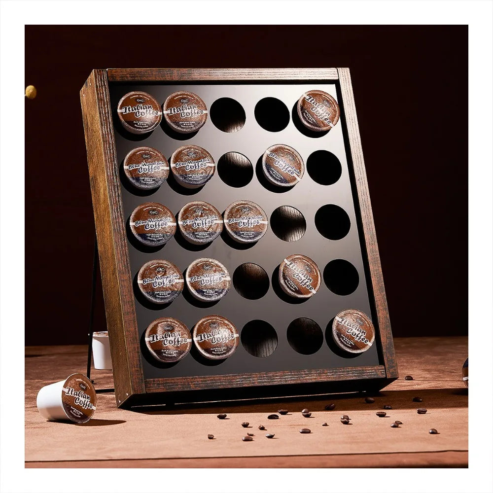 Wooden K Cup Holders Holds 25 Pods