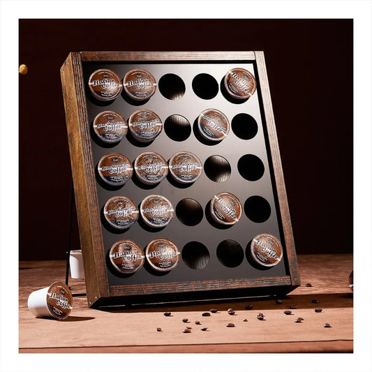 Wooden K Cup Holders Holds 25 Pods