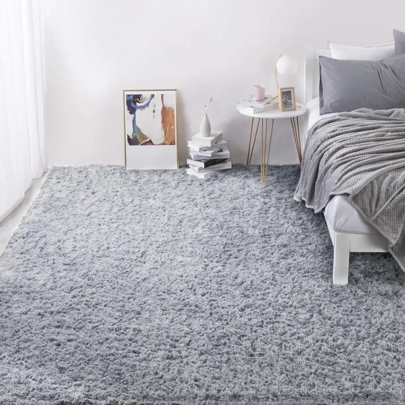 Large Shaggy Ultra Plush Faux Fur Carpet