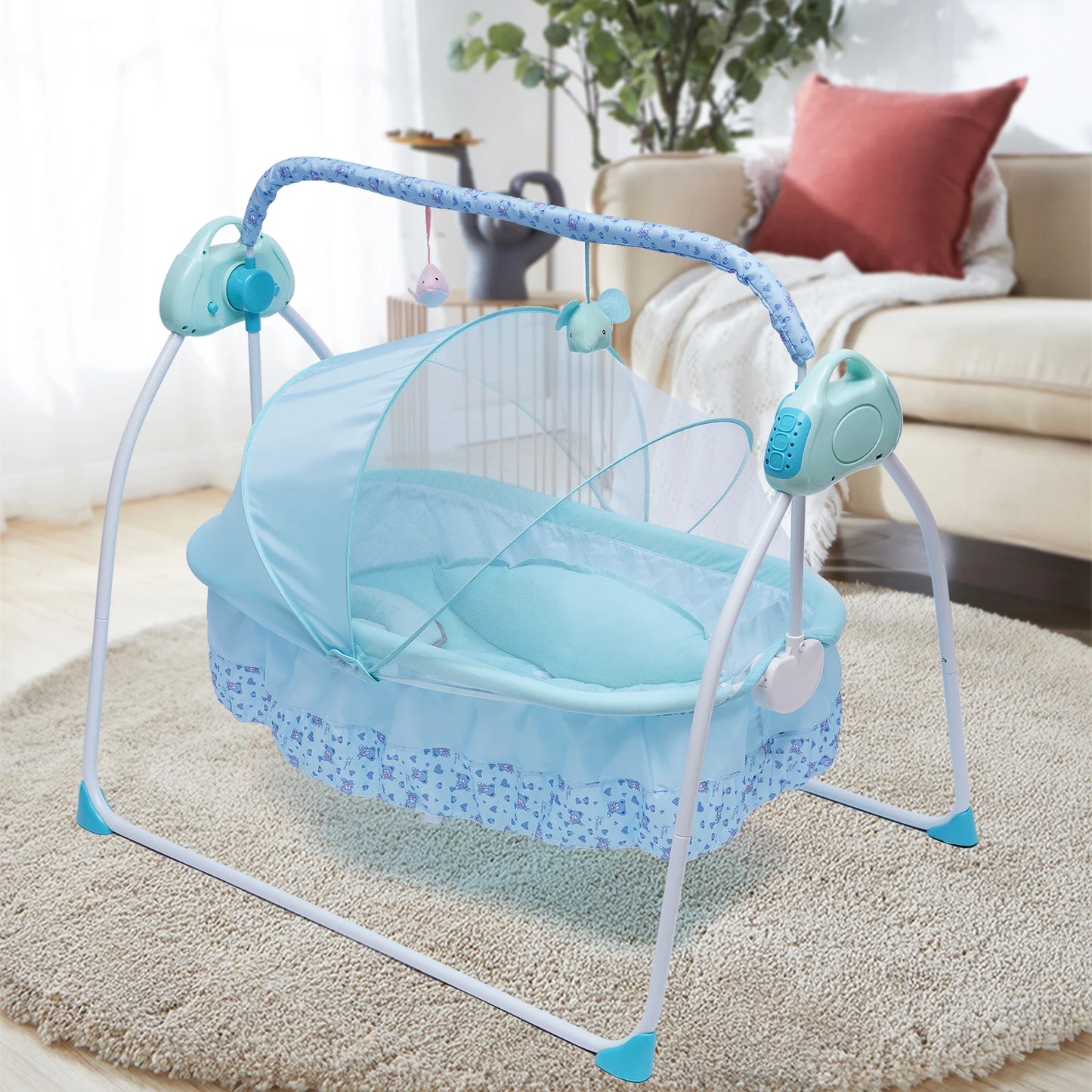 Electric Baby Cradles Auto Swing Rocker