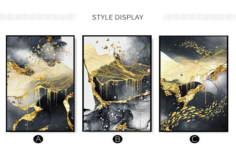 Abstract Classic Canvas Art Painting/Wall Design