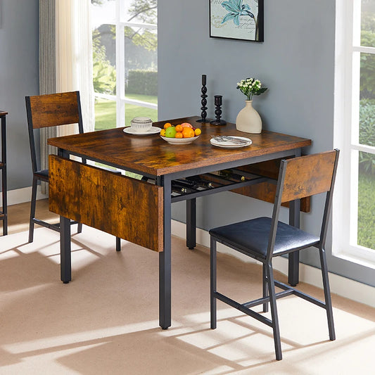 Vintage Folding Dining Table 1.2 inches thick For Dining Room