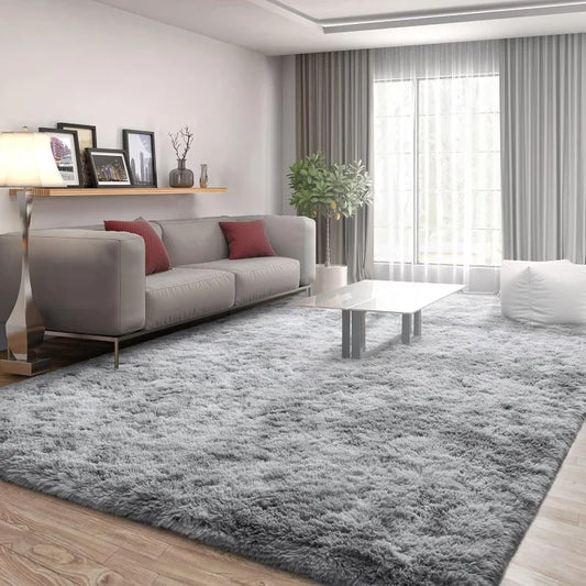 Large Modern Indoor Fuzzy Rugs