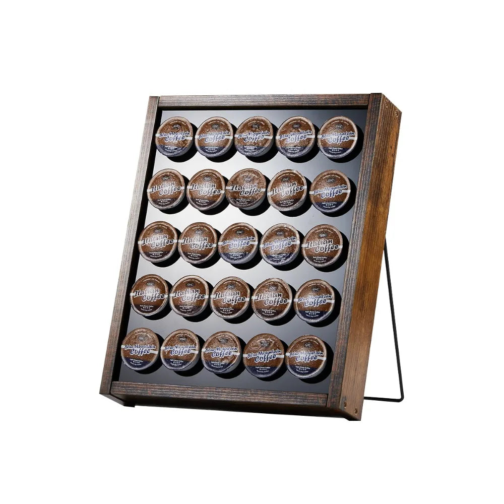 Wooden K Cup Holders Holds 25 Pods