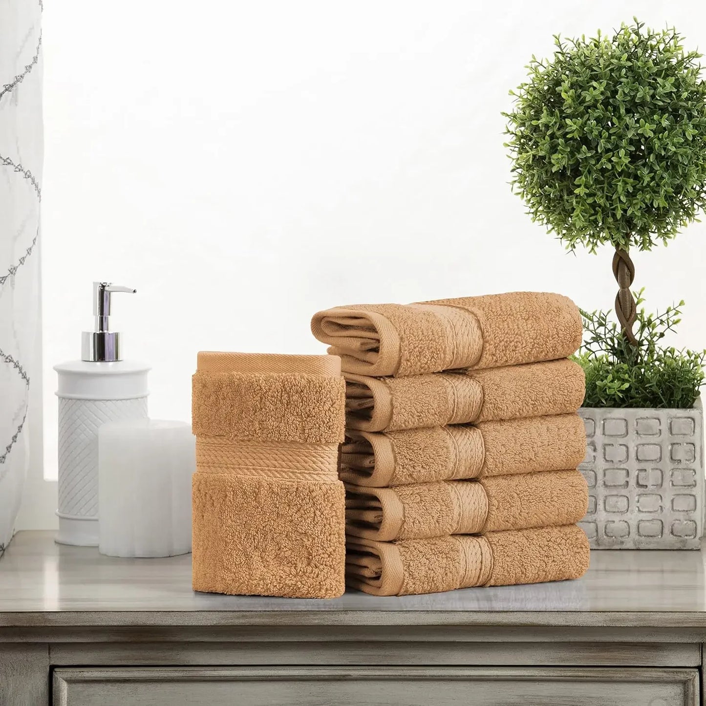Premium Egyptian Cotton Towels for Bathroom Set