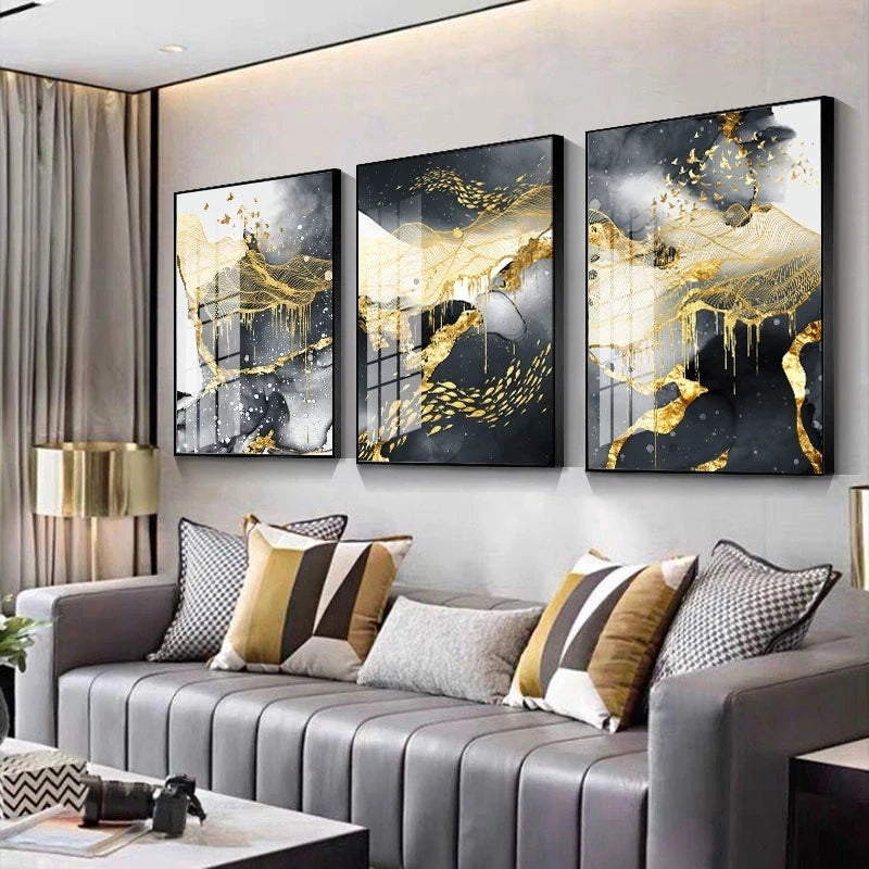 Abstract Classic Canvas Art Painting/Wall Design