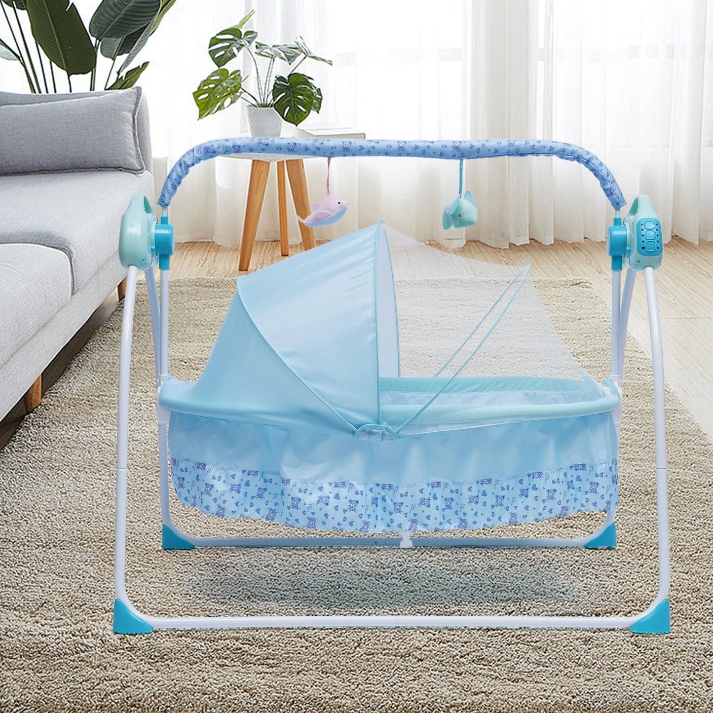 Electric Baby Cradles Auto Swing Rocker