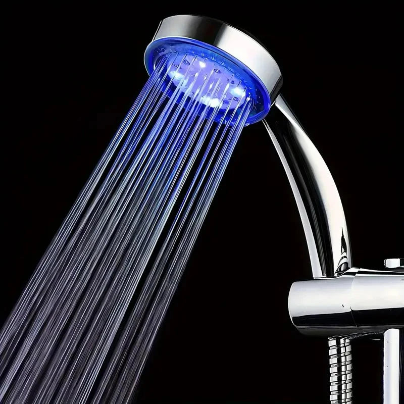 LED 7 Automatic Colors-Changing Shower Head Bathroom Accessories